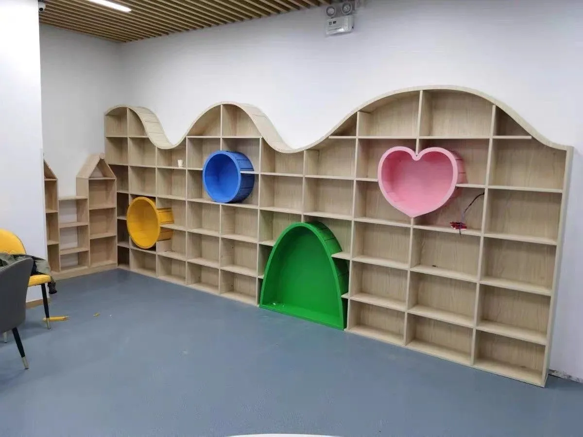 Curved Wall Bookshelf, E0 Grade