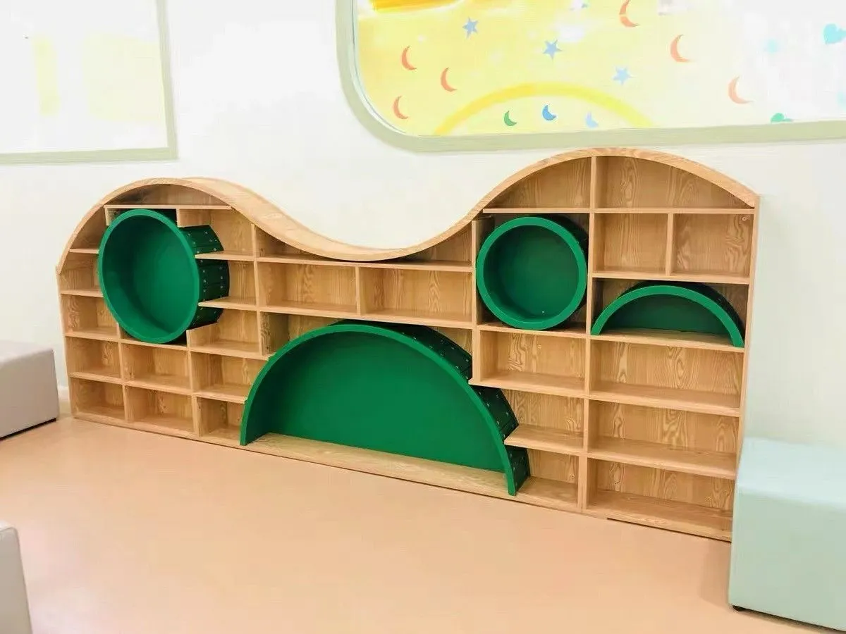 Curved Wall Bookshelf, E0 Grade