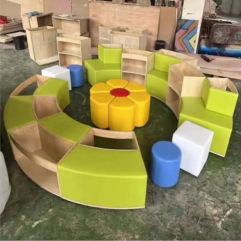 Retail Curved & Open-Grid Display Shelving