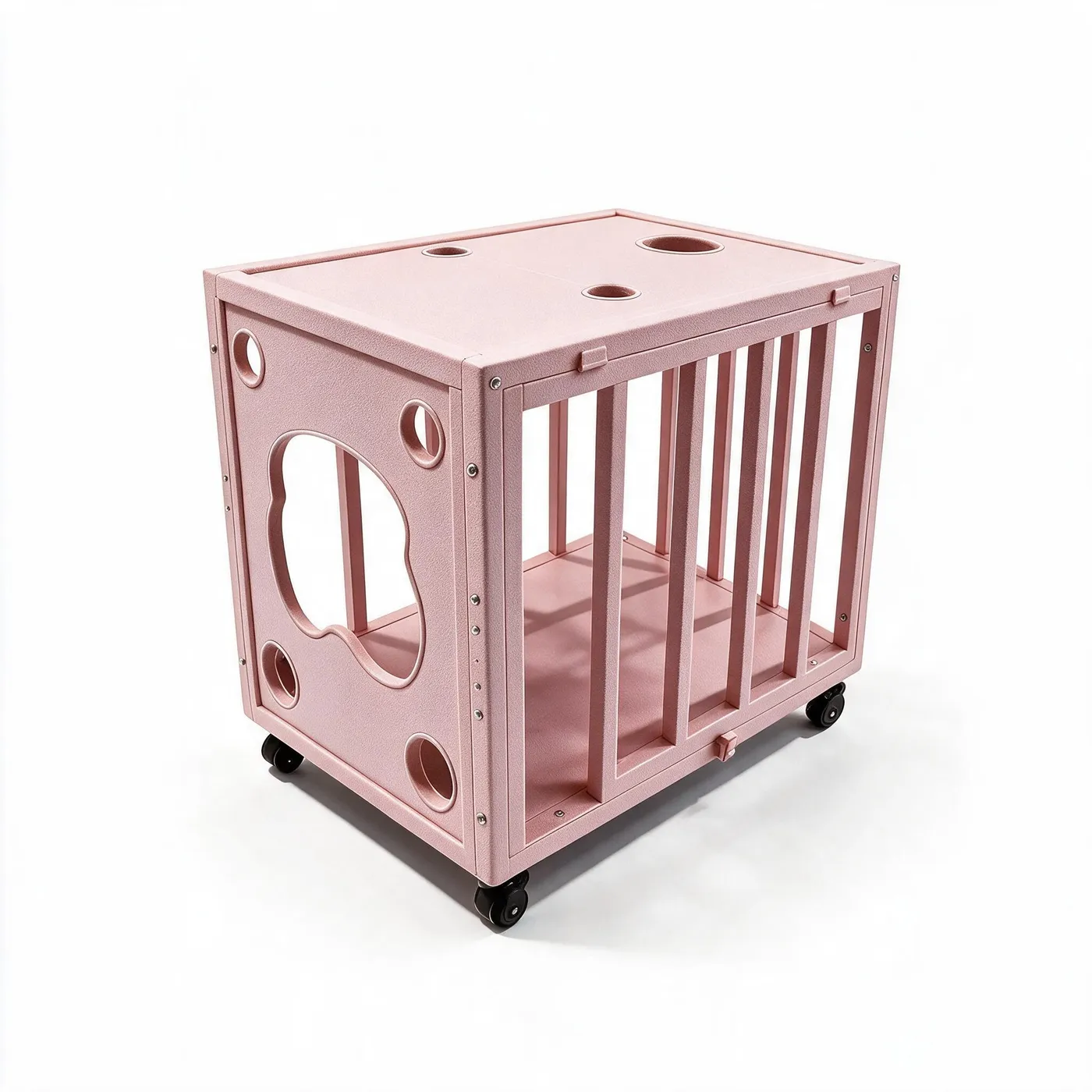Head-Stock Cage Box with Wrist Cuffs