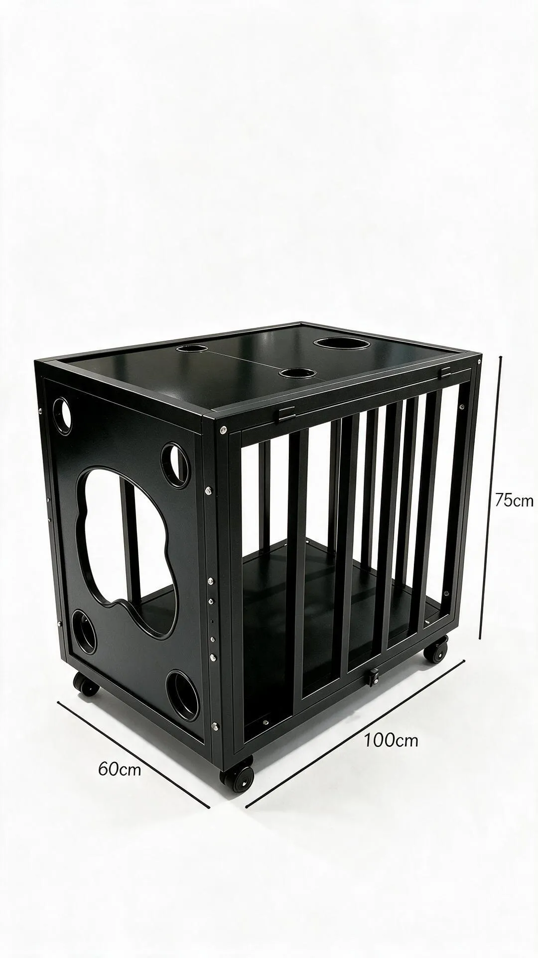 Head-Stock Cage Box with Wrist Cuffs