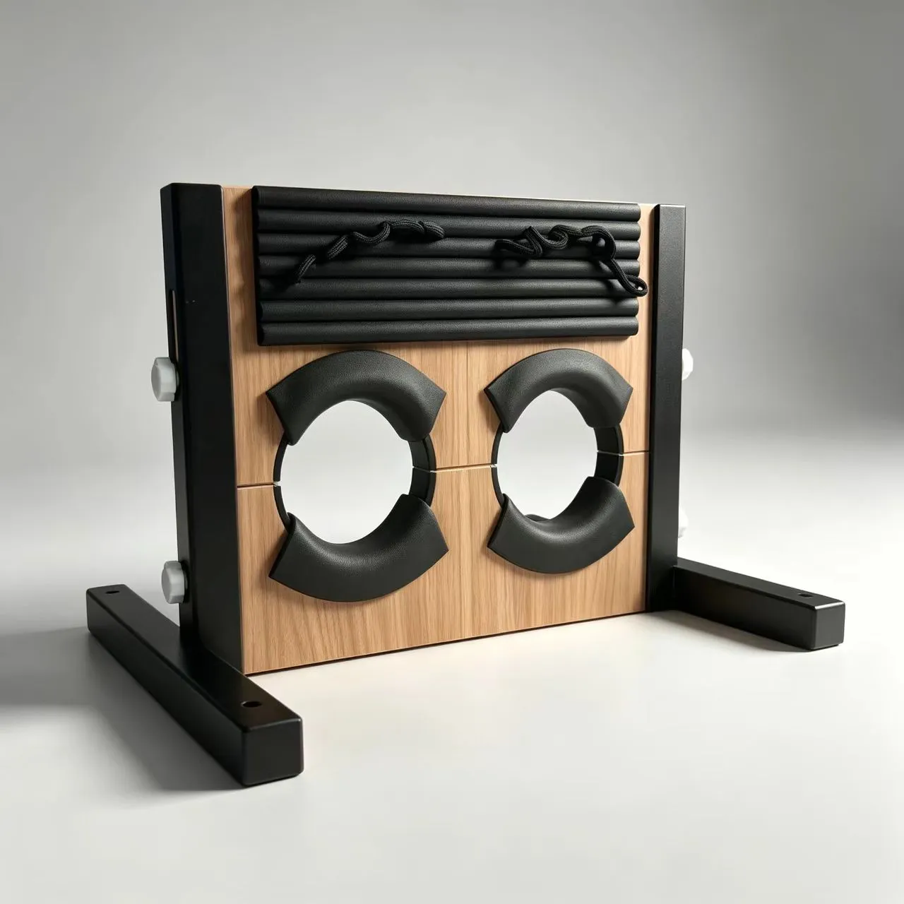 Tabletop Kneeling Stocks / Padded Ankle & Wrist Restraint Board