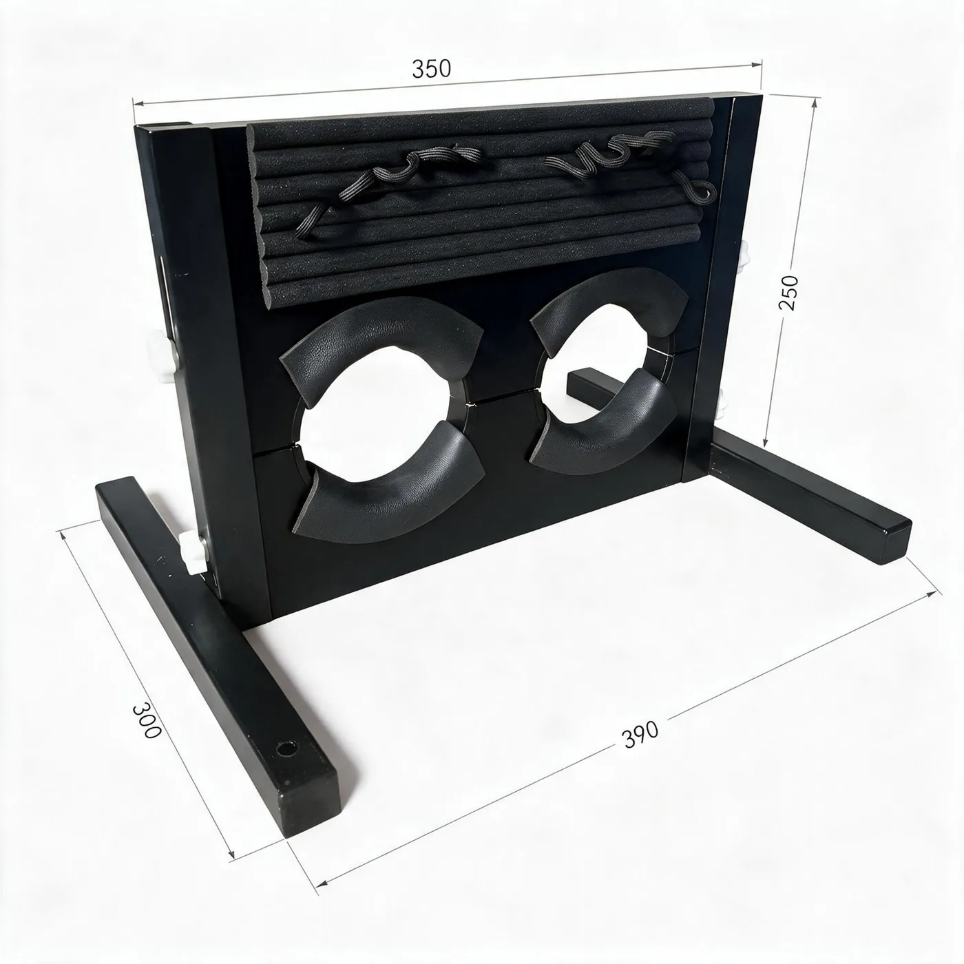 Tabletop Kneeling Stocks / Padded Ankle & Wrist Restraint Board