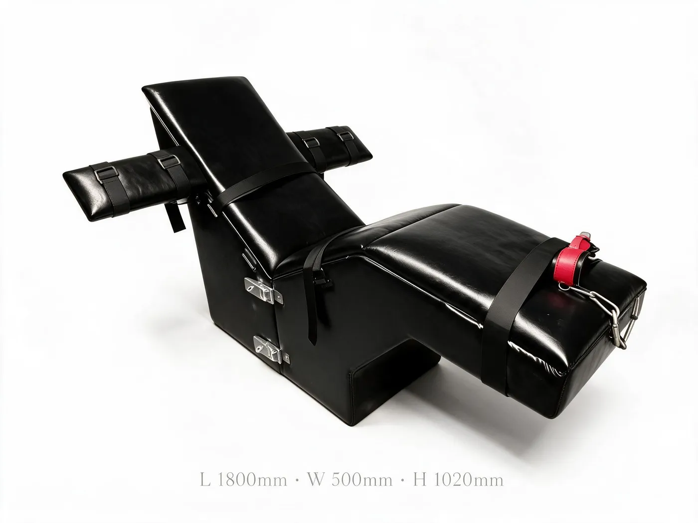 Red PU Multi-Position Restraint Lounger