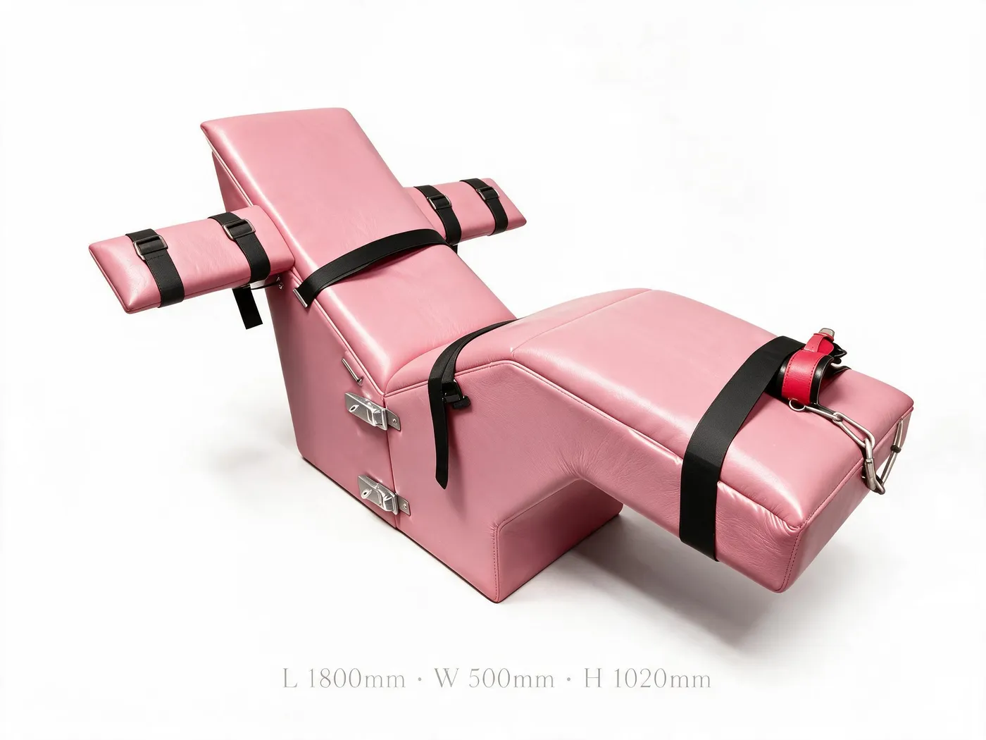 Red PU Multi-Position Restraint Lounger